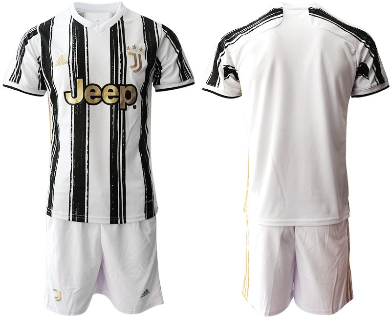 Men 2020-2021 club Juventus home white Soccer Jerseys